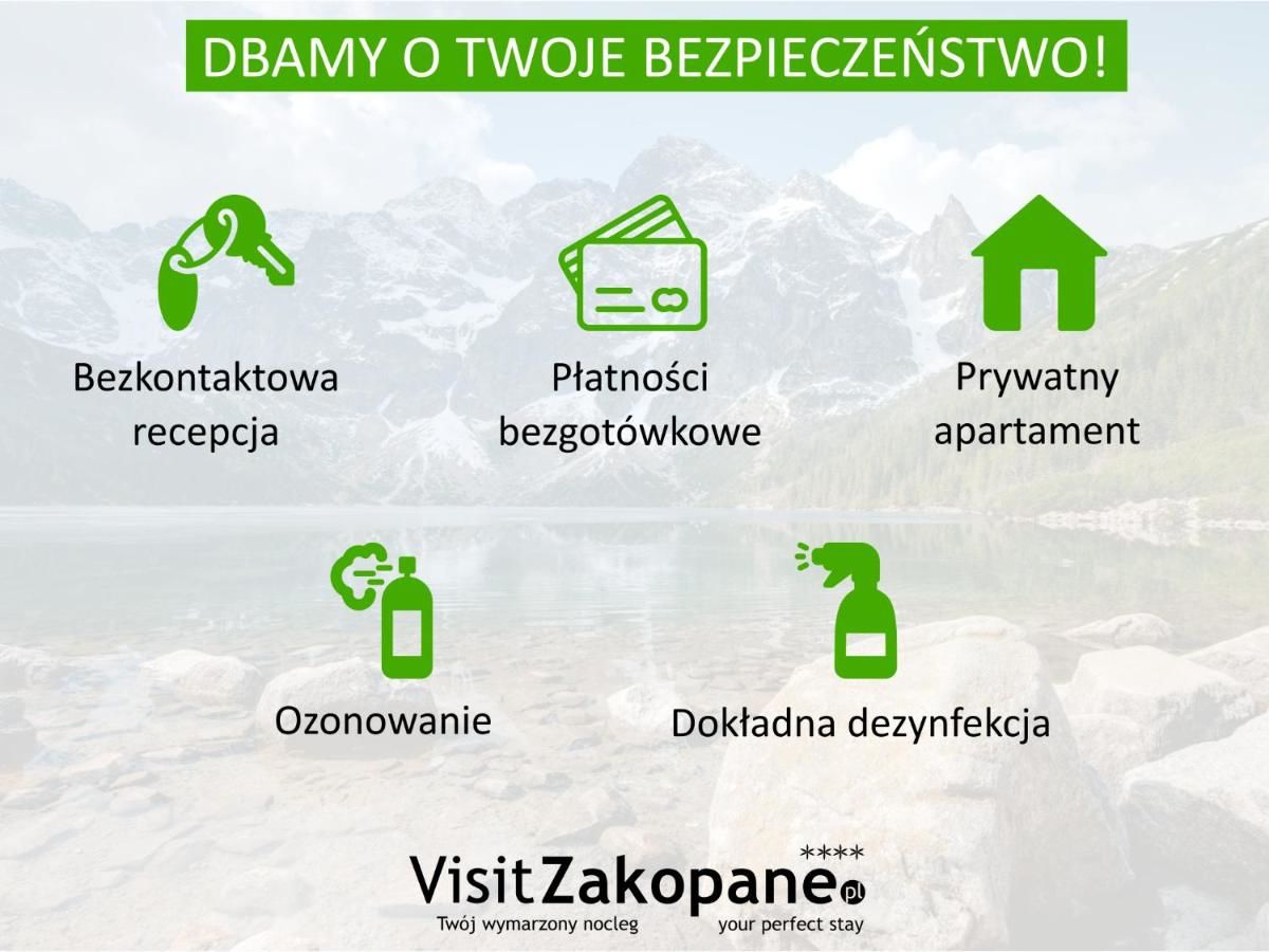 Апартаменты VisitZakopane - Rainbow Apartment Закопане-5